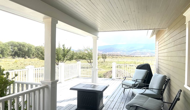 Bucolic views, spacious great room, short walk to center of town!