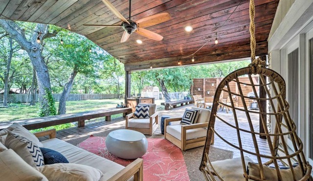 Buda Home with Deck and Fire Pit - 15 Mi to Austin!
