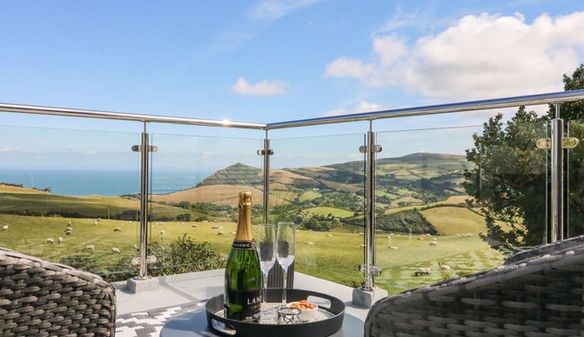 BUDDICOMBE HOUSE, pet friendly, with open fire in Combe Martin