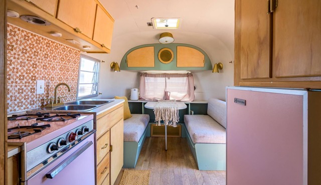 Buddy Airstream with Private Hot Tub (Unit A) - Airstream Bambi Flying Cloud 2019 & Avion Travel Trailer Airstream