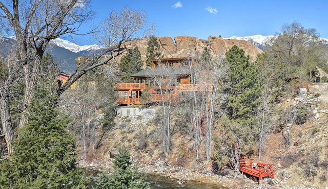 Buena Vista Retreat: Steps To Arkansas River!