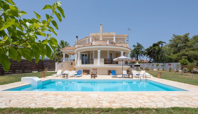 Buena Vista Villa - private pool, spectacular views, 5 bedrooms, near Laganas.