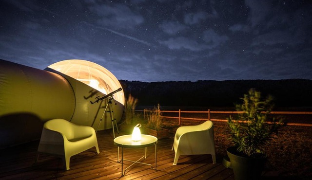 Bulle à la Belle étoile