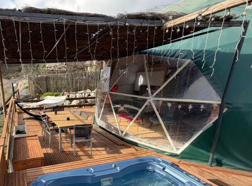 Bulle d'Amour - Dôme avec spa privatif dans les Corbières