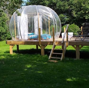 Bulle sous les étoiles