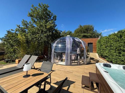 Bulle StelléA 26 m2, SPA Privatif au domaine CollinéA