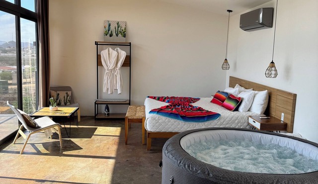 Bungalow 3 King Villa Loar, In The Heart of El Valle De Guadalupe.