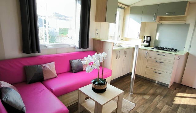 Bungalow 6 pers sea view (Air conditioning + TV + Parking)