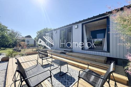 Bungalow & caravane vintage proche plages