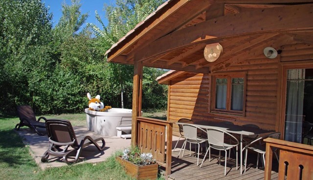 Bungalow "Espacio" with private space for 5 persons