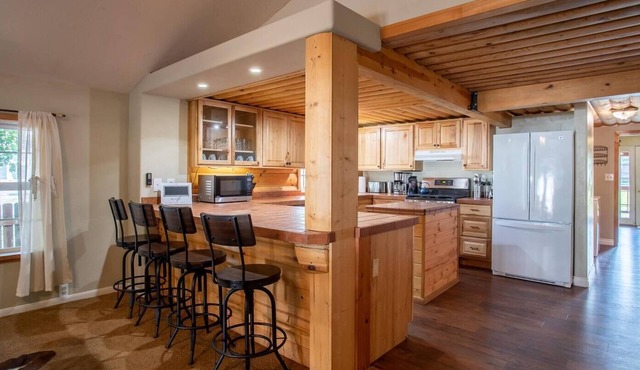 Bungalow near downtown Stevensville offers both rustic charm and small town vibes.