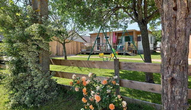 Bungalow on a horse farm