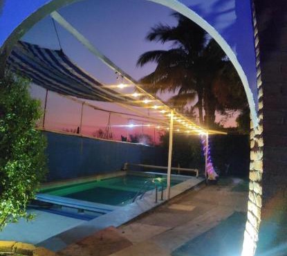 Bungalow privado con alberca Oaxtepec 14 personas