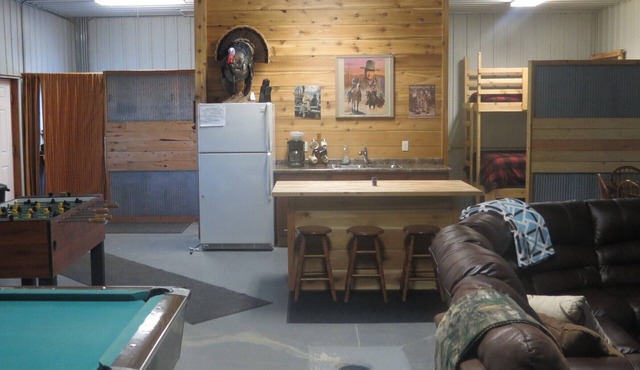 Bunkhouse with all the amenities one could need!