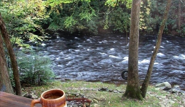 Bushkill Creek Waterfront Chalet Near Bushkill Falls