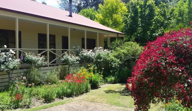 Buxton Gardens by the RivernCountry style home, river flowing thru the backyard