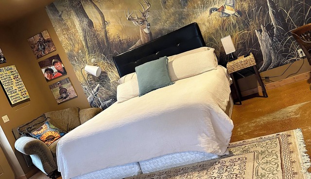 By His Grace Cozy Cabin located near Pontotoc, Oxford, Tupelo, and New Albany-