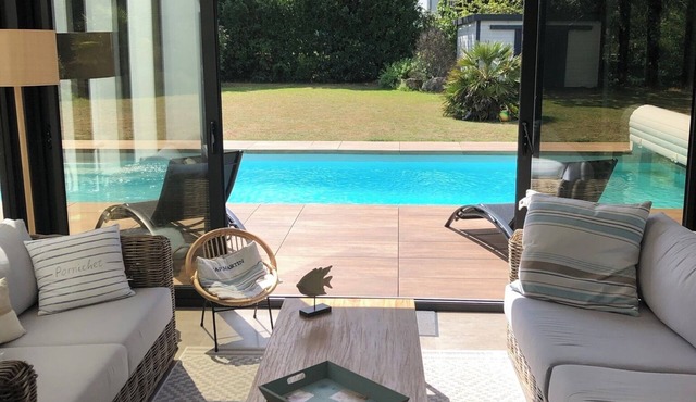 By the pool or on the beach in Pornichet