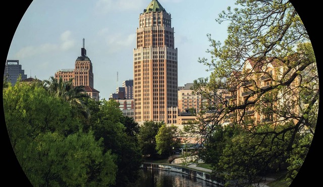 By The San Antonio Riverwalk, The Pearl Brewery Center and Downtown San Antonio
