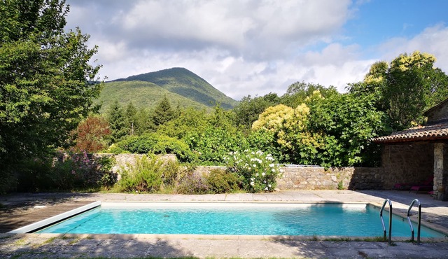 Cévennes stone house: swimming pool & authenticity