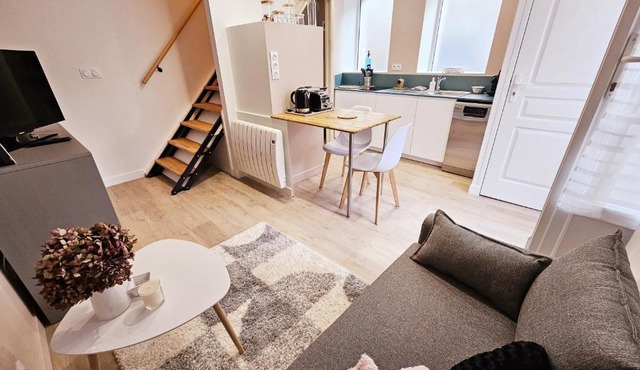 Côté cour chaleureuse maison