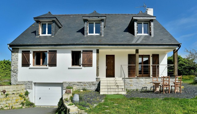 Côté Plage - Maison pour 12 vue mer