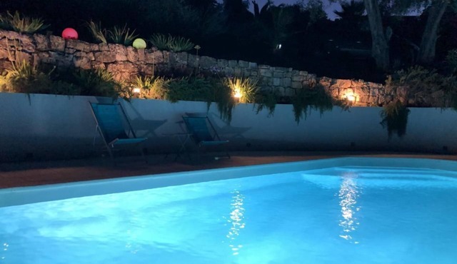 Côte d'Azur full villa heated pool sea view