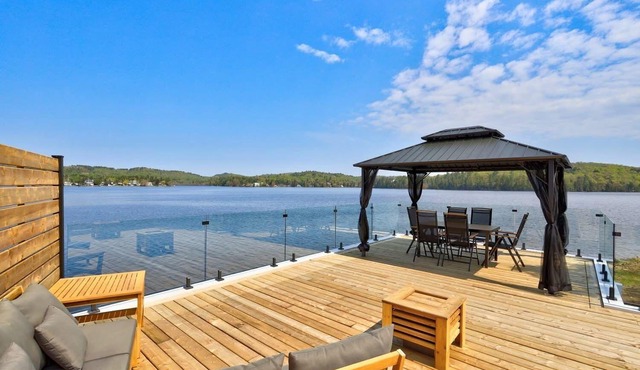 Chalet on the water
