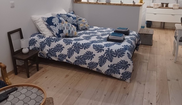 C'est dans cette ancienne ferme Lorraine que nous, avons crées chambre d'Emma