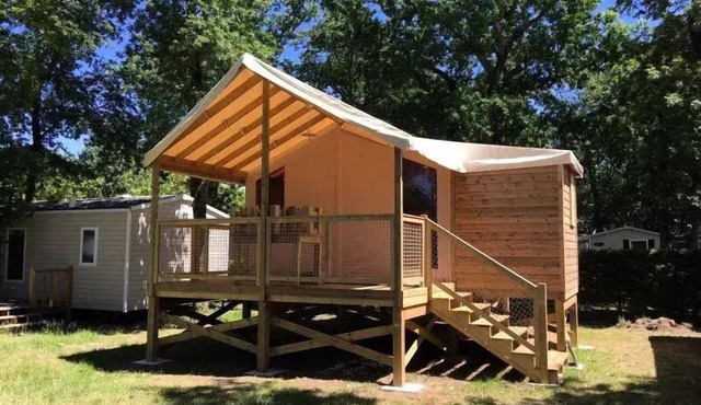 C- Lodge pilotis - 2 rooms 24m² with covered terrace 5 persons