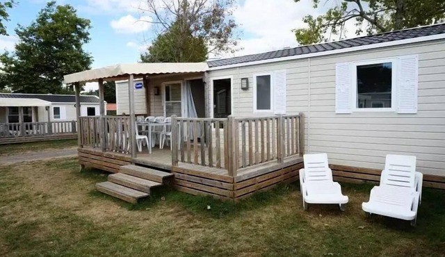 C- Mobil-home Quatro - 4 bedrooms 2 shower rooms 8 to 10 persons - 8 pers. included in the price