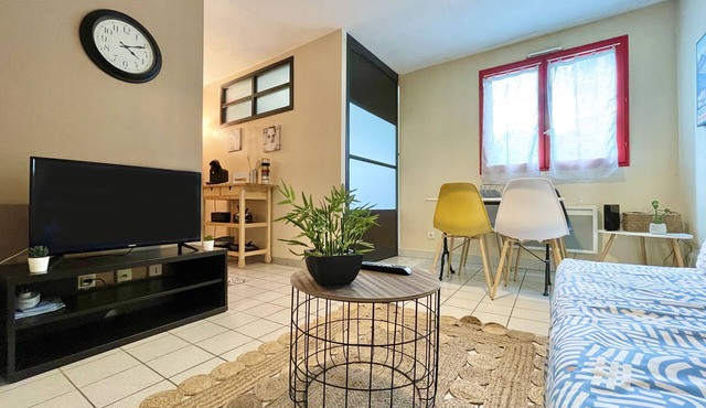 #C1 | Le Félix 🌞 | Near GEM, train station | Fully equipped