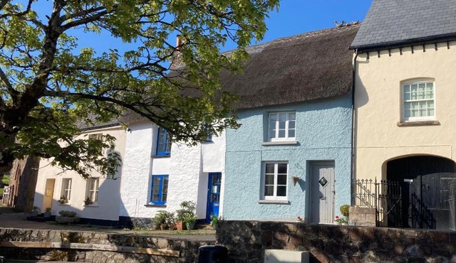 C17 Thatched Cottage in Historic Devon Market Town