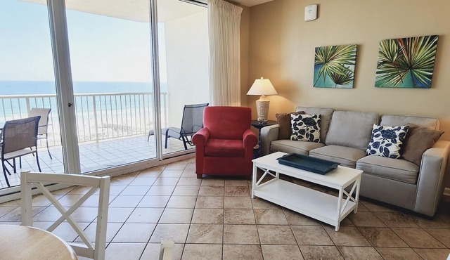 C709 Sleeps 6! King/Bunks/sofa sleeper,Gulffront,WIFI, NO SMOKING