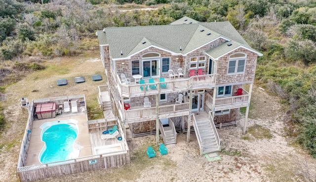 C9124 Between the Buoys. 4X4, Ocean Views, Pool/Kiddie Pool, Hot Tub