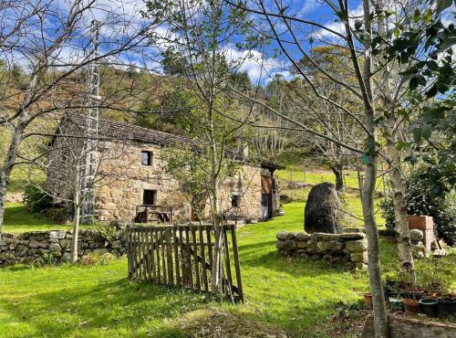 Cabaña en las montañas