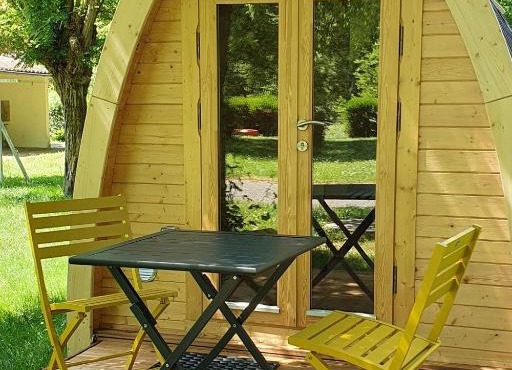Cabane 2/3 pers au Camping les Patis