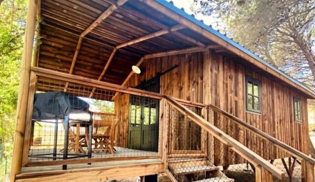 Cabane 3 étoiles - Piscine - eehdah