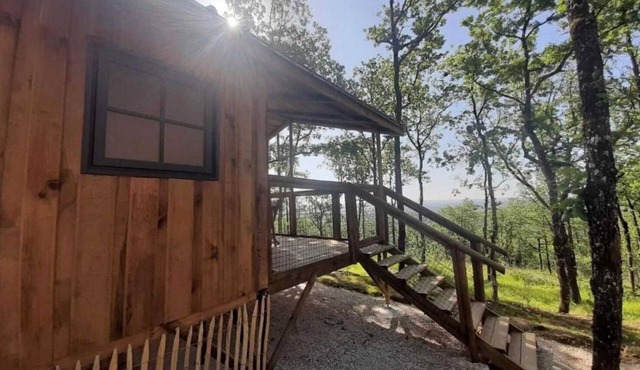Cabane 3 étoiles - Piscine - efchbi