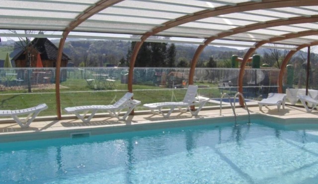 Cabane 3 étoiles - Piscine - eececb