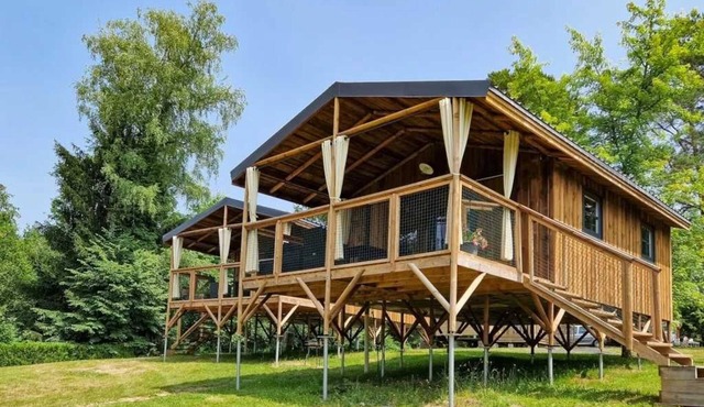 Cabane 3 étoiles - Piscine - eeiiff