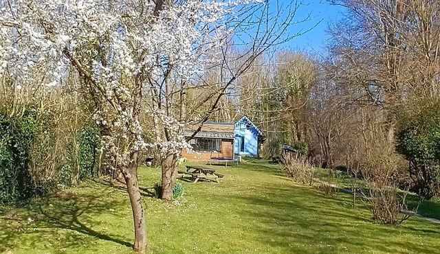 Cabane bleue des Hortillonnages