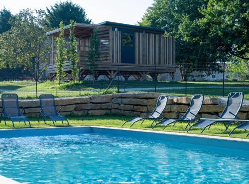 Cabane bucolique avec wifi, animaux admis, parking - FR-1-653-287