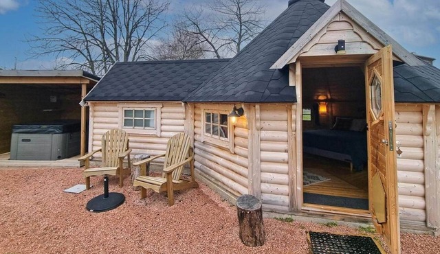 Cabane "Canada" with private Jacuzzi
