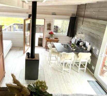 Cabane dans les arbres/Swin-golf de Cremin