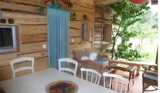 Cabane Double Mobilhome"la Bohème"