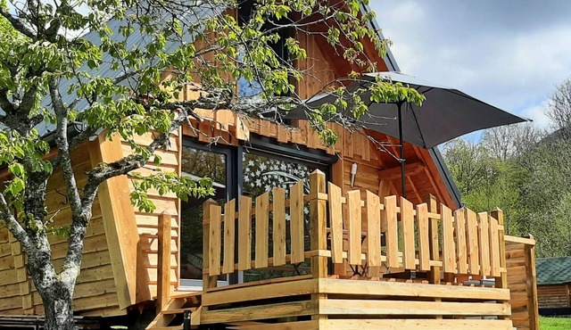 Cabane du Trappeur - Private Jacuzzi Spa, panoramic terrace & nature