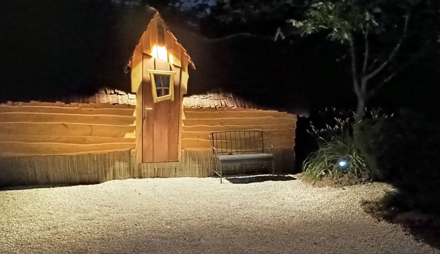 Cabane Enchantée Type Mobil-home au Cœur de la Nature Bressane