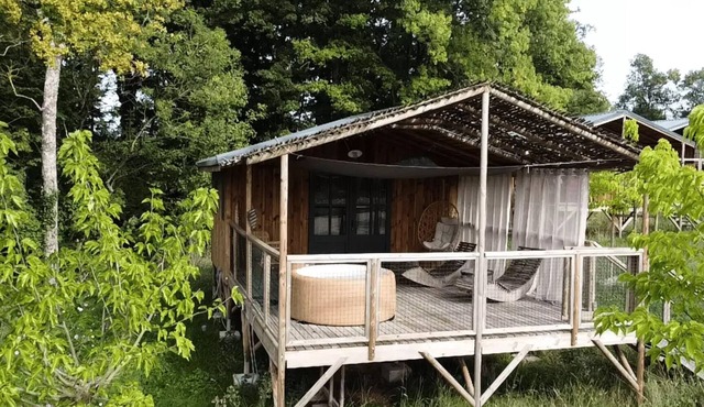 Cabane Lodge duo SPA (17 m² - 1 bdrm) 2 people