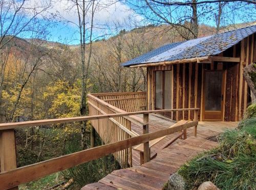 Cabane octogone sauvage - Octogonia, Ardèche